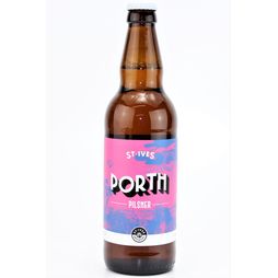 St Ives Brewery Porth Pilsner - 500ml (ABV 4.4%)