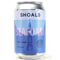 Shoals Seafoam Hazy Lager - 330ml (ABV 5.0%)