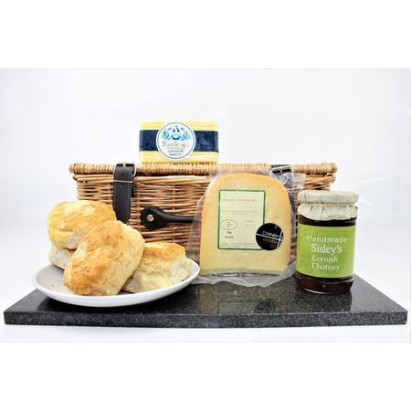 Cornish Cheese Scone Savoury Cream Tea Hamper from £25.75