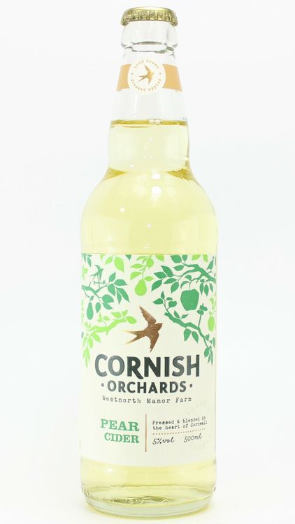 Cornish Orchards Pear Cider - 500ml (ABV 5.0%) only £4.99