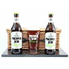 St Austell Brewery Proper Job & Branded Pint Glass Gift Set