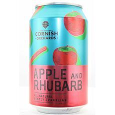 Cornish Orchards Apple & Rhubarb Can