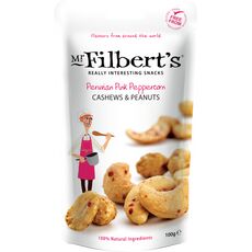 Mr Filbert's Peruvian Pink Peppercorn Cashews & Peanuts
