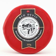 Snowdonia Cheese Co 'Red Devil' Red Leicester with Habanero Chillies