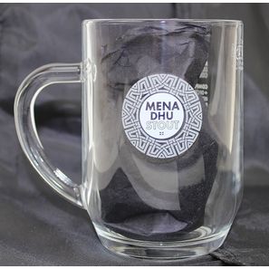 Mena Dhu Etched Pint Tankard