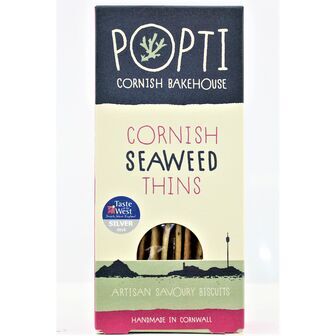 Popti Cornish Bakehouse Seaweed Thins