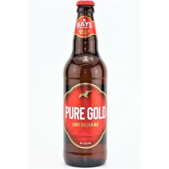 Bays Brewery Pure Gold Light Golden Ale (ABV 4.3%)