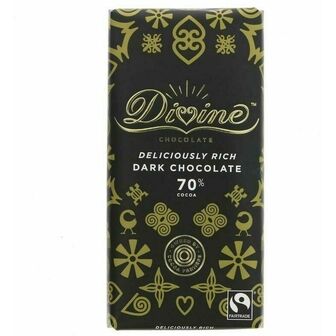 Divine 70% Dark Chocolate