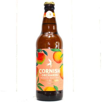 Cornish Orchards Peach &amp; Apple Cider