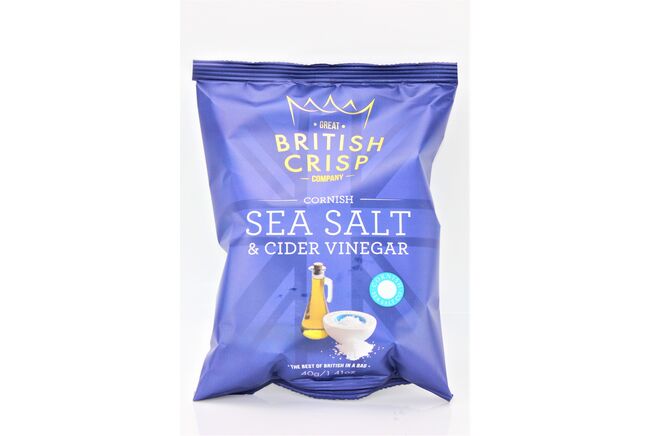 Cornish Sea Salt & Cider Vinegar Crisps