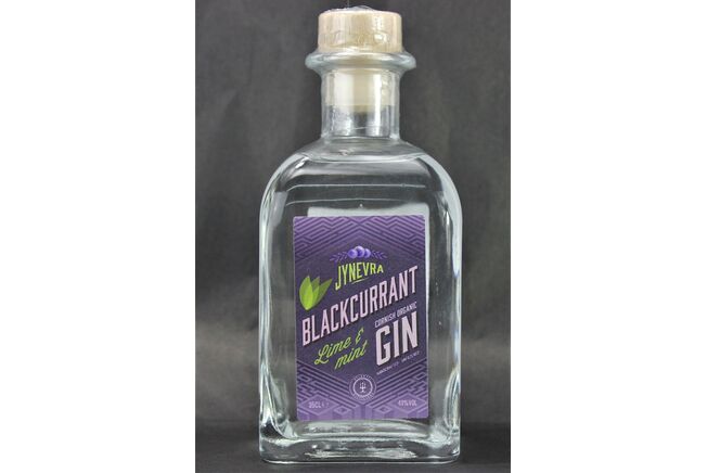 Jynevra Blackcurrant, Lime & Mint Organic Gin (35cl)