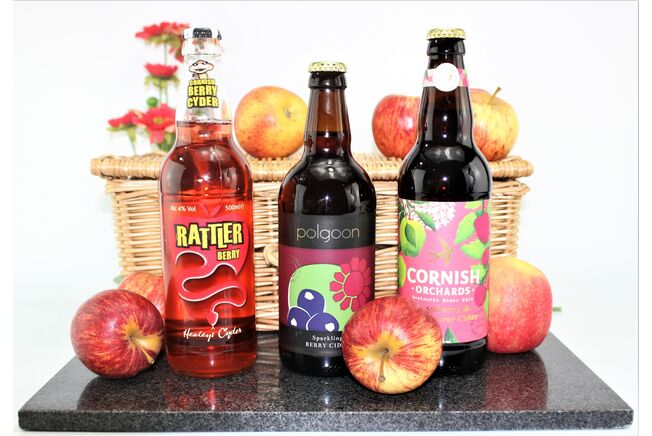 Cornish Berry Cider Trio Hamper
