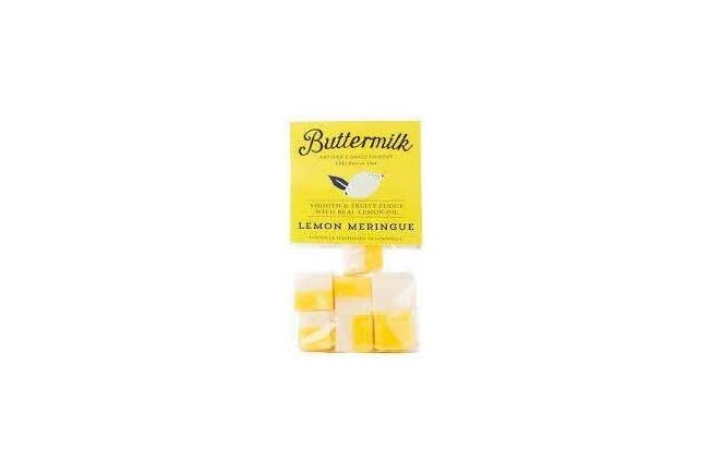 Buttermilk Lemon Meringue Fudge