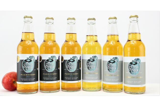 'Apples From St Ives Sextet' Cider Gift Box