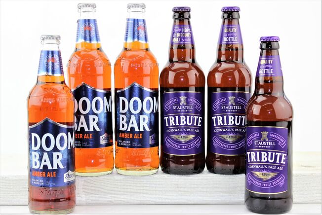 'Purple & Blue' Cornish Beer Gift Box