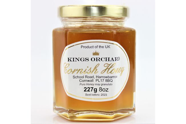 Kings Orchard Clear Black Bee Honey
