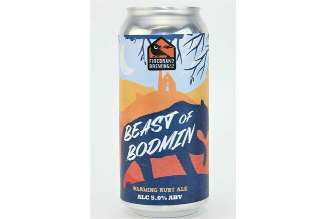 Firebrand Brewing Co Beast Of Bodmin Ruby Ale (440ml Can)