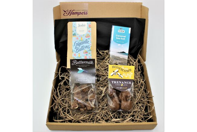 'Sweet Delight' Cornish Sweet Treats Post Box Gift