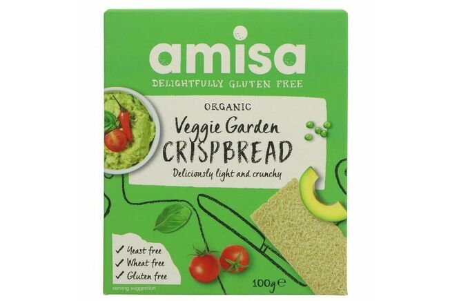 Amisa Veggie Garden Crispbread (100g)