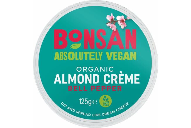 Bonsan Bell Pepper Organic Almond Crème (125g)