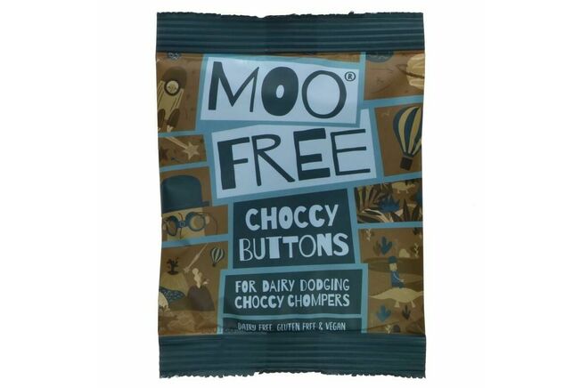 Moo Free Choccy Buttons (25g)