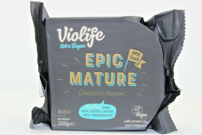 Vio-Life Epic Mature Cheddar Flavour Cheeze Block