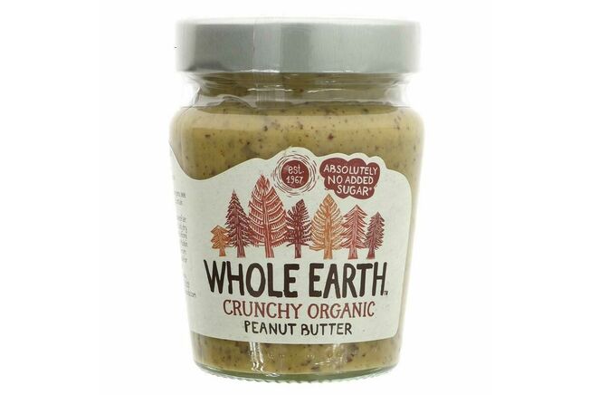 Whole Earth Crunchy Organic Peanut Butter (227g)