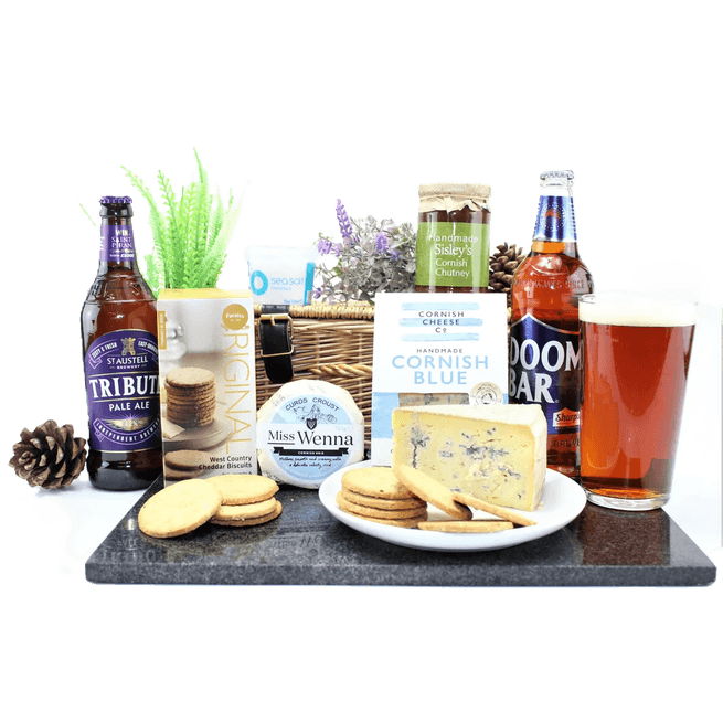 Cornish Cheese &amp; Ale Hamper