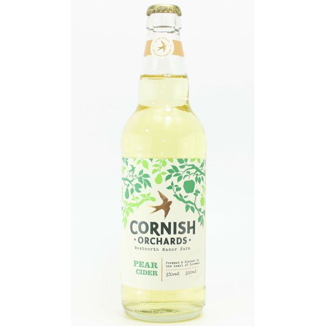Cornish Orchards Pear Cider - 500ml (ABV 5.0%) only £5.25