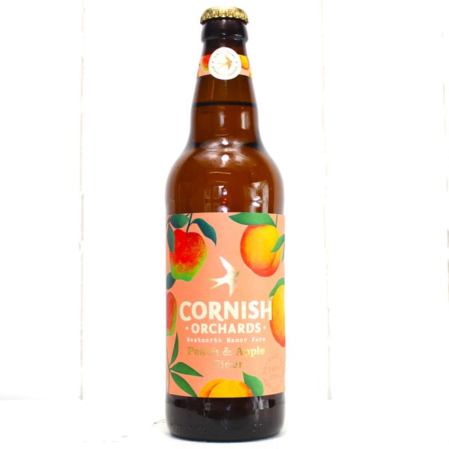 Cornish Orchards Peach &amp; Apple Cider