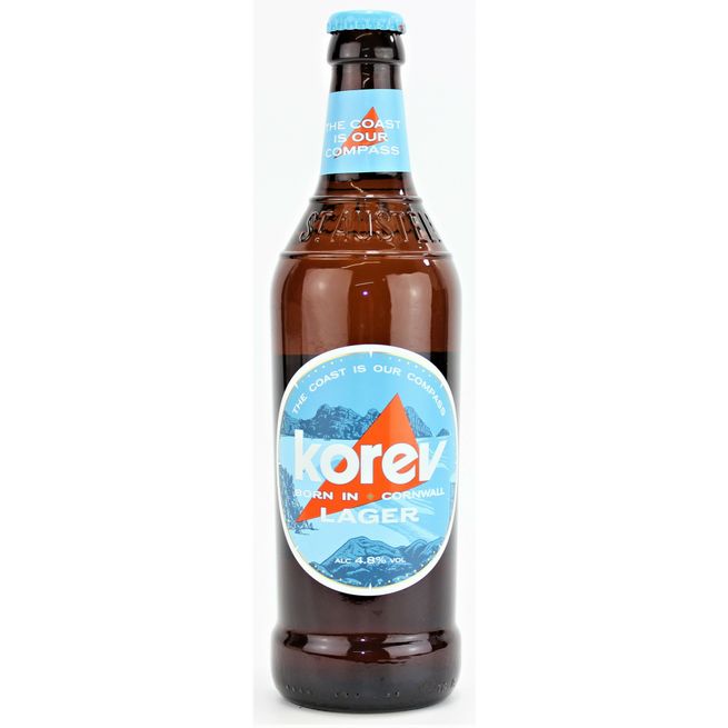 St Austell Brewery Korev Cornish Lager - 500ml (ABV 4.8%) only £4.99