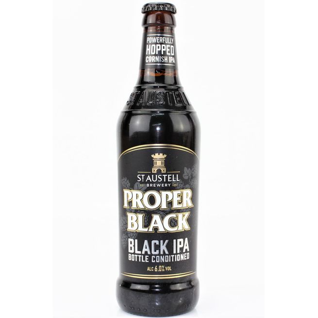 St Austell Brewery Proper Black IPA (ABV 6%)