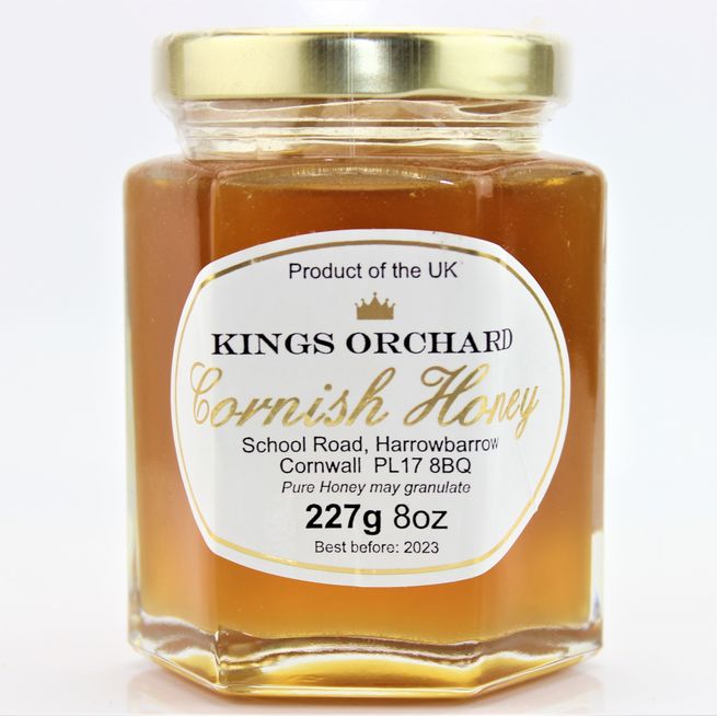 Kings Orchard Clear Black Bee Honey