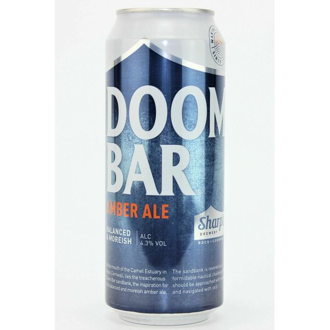 Sharp's Doom Bar Amber Ale - 500ml Can (ABV 4.3%)