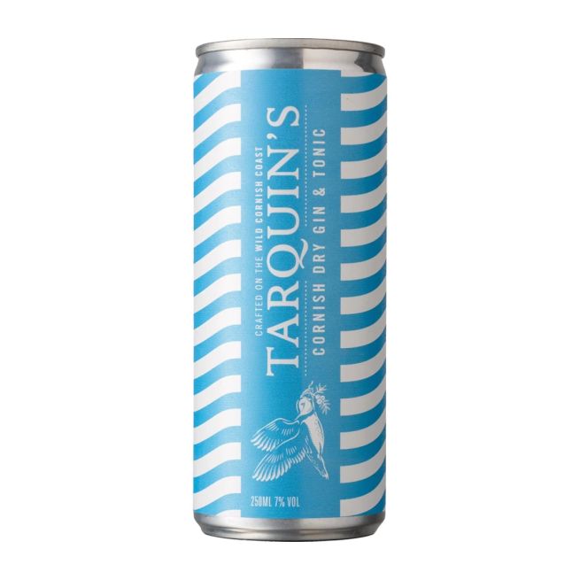 Tarquin's Dry Gin &amp; Tonic Can (250ml)